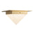Kuzco Mineral 4" Brass Flush Mount, Patina Brass/Alabaster - FM345084PTBAR
