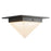 Kuzco Mineral 4" Blk Flush Mount, Urban Brz/Alabaster - FM345084UBAR