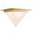 Kuzco Mineral 9" Brass Flush Mount, Patina Brass/Alabaster - FM345119PTBAR