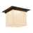 Kuzco Mineral 11" Blk Flush Mount, Urban Brz/Alabaster - FM356118UBAR