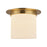 Kuzco Mineral 11" Brass Flush Mount, Patina Brass/Alab - FM360118PTBAR
