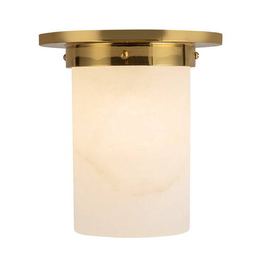 Kuzco Mineral 8" Brass Flush Mount, Patina Brass/Alab - FM360808PTBAR