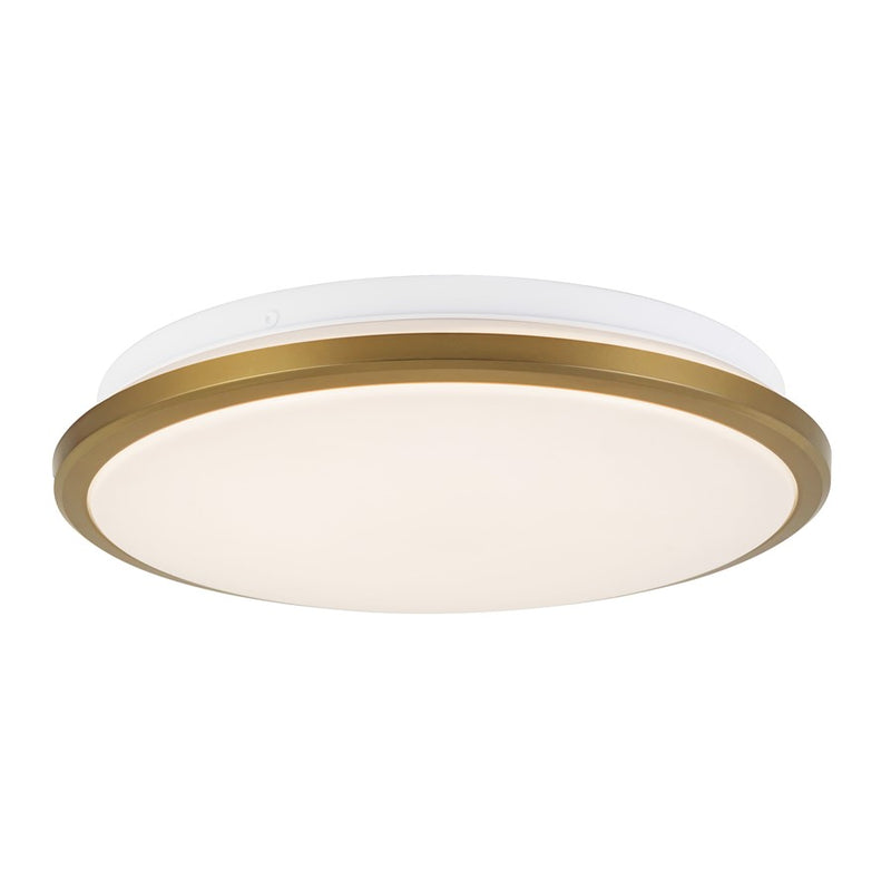 Kuzco Brook 11" Gold Dim LED Flush Mount, Brushed Gold - FM43311-BG