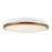 Kuzco Brook 11" Gold Dimmable LED Flush Mount, Brushed Gold