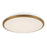 Kuzco Brook 13" Gold Dim LED Flush Mount, Brushed Gold - FM43313-BG-5CCT
