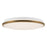 Kuzco Brook 15" Gold Dimmable LED Flush Mount, Brushed Gold