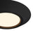 Kuzco Weylo 5" Black Dimmable LED Flush Mount, Black