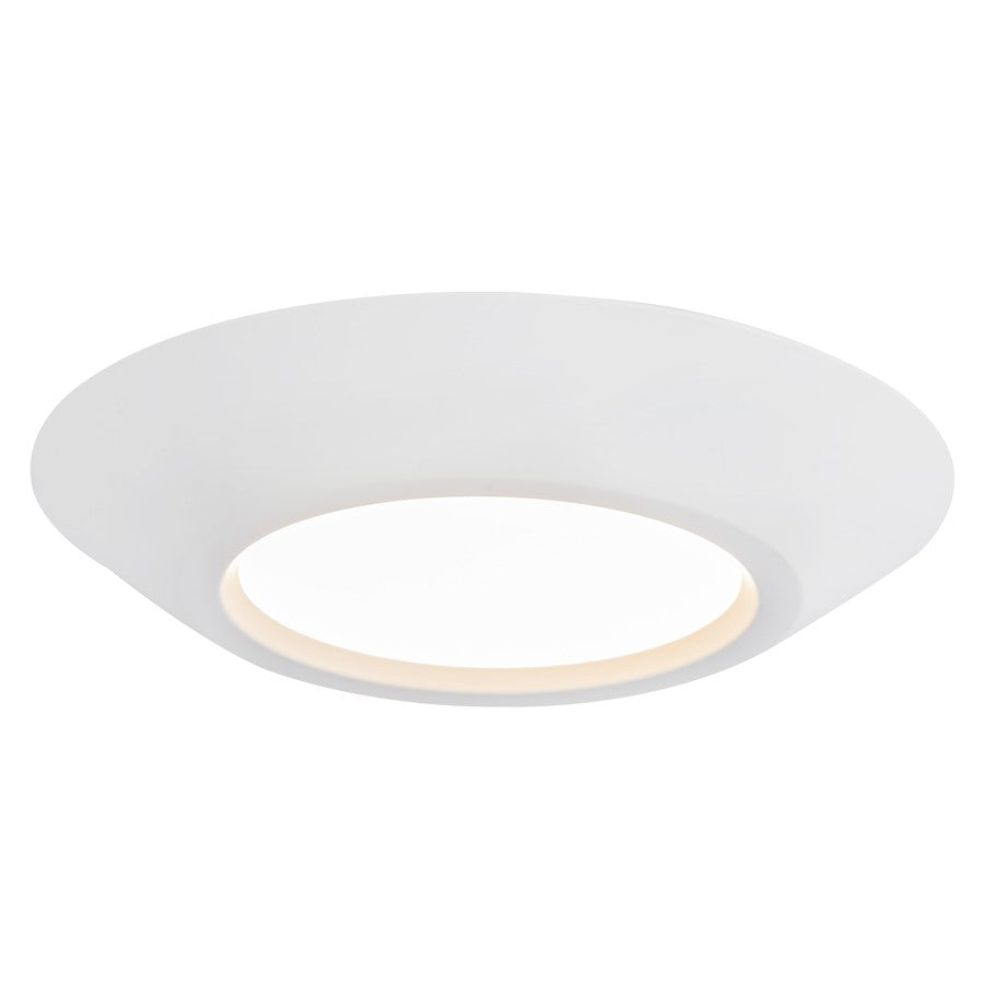 Kuzco Weylo 5" Wht Dim LED Flush Mount, Wht - FM5-051-WH