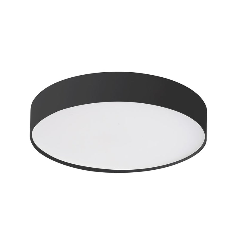 Kuzco Rynn 5" Black Dimmable LED Flush Mount, Black