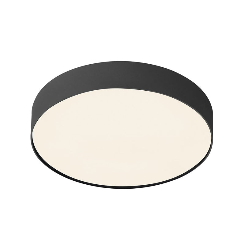 Kuzco Rynn 5" Black Dimmable LED Flush Mount, Black