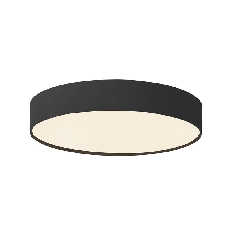 Kuzco Rynn 5" Black Dimmable LED Flush Mount, Black