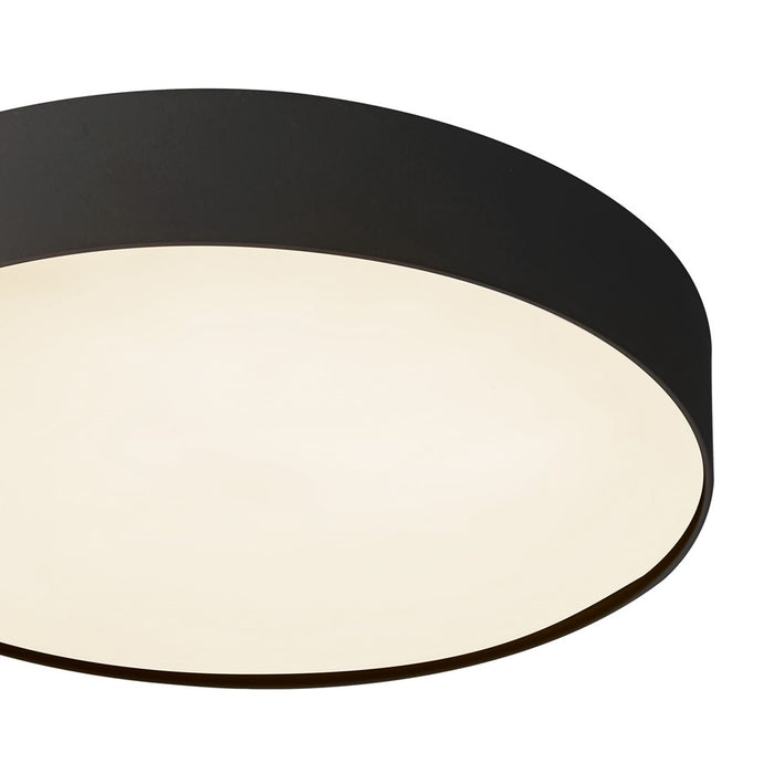 Kuzco Rynn 5" Black Dimmable LED Flush Mount, Black