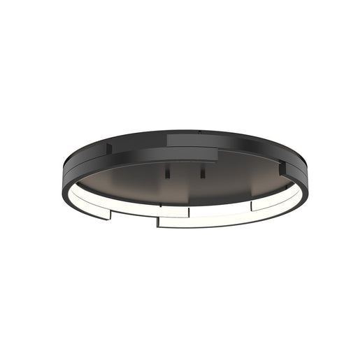 Kuzco Anello Minor 19" LED Flush Mount, Black - FM52719-BK-UNV-010