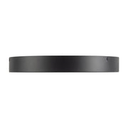 Kuzco Adelaide 15in LED Flush Mount | Matte Black Steel and Frosted Glass | Bedroom & Living Room | 3765 Lumens, 5CCT | Model FM554015MB-5CCT