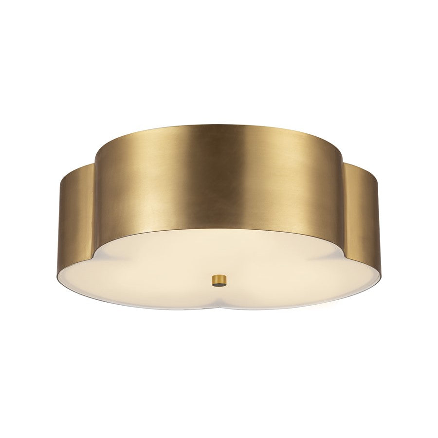 Kuzco Adella 14" Socket Flush Mount, Brushed Gold - FM566314BG