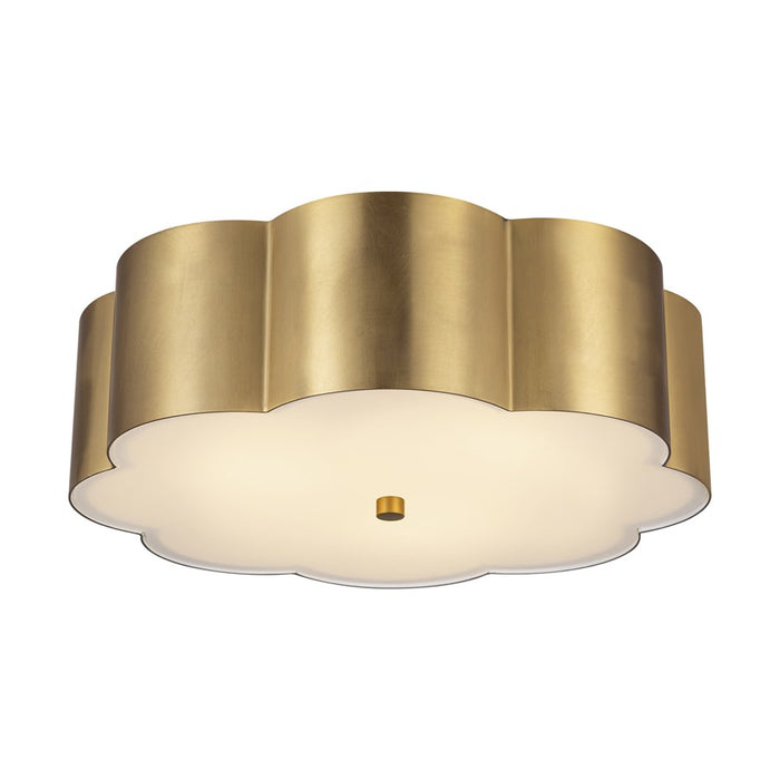 Kuzco Blossom 14" Socket Flush Mount, Brushed Gold - FM603314BG