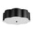 Kuzco Blossom 14" Socket Flush Mount, Matte Black
