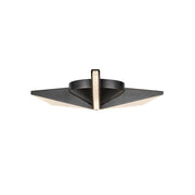 Kuzco Tachi 15" Flush Mount, Urban Bronze - FM64215-UB