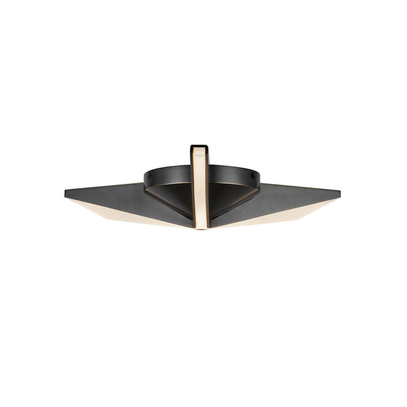 Kuzco Tachi 15" Flush Mount, Urban Bronze - FM64215-UB
