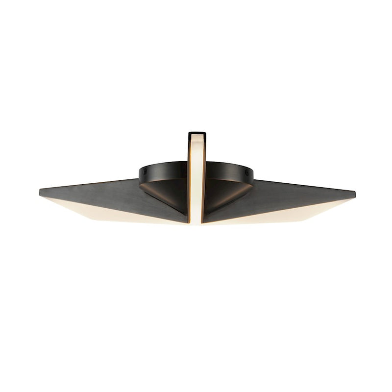 Kuzco Tachi 18" Flush Mount, Urban Bronze - FM64218-UB