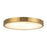 Kuzco Evelyn 9" Gold Dim LED Flush Mt, Brushed Gold/Alabaster - FM653009BGAR