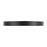 Kuzco Evelyn 9" Black Dimmable LED Flush Mount, Matte Black/Alabaster