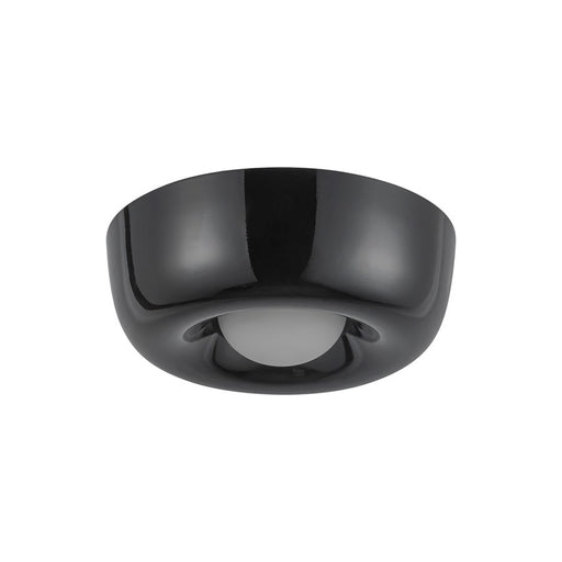 Kuzco Hayden 6" LED Flush Mount, Glossy Black