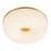 Kuzco Jada 12" Gold Dim LED Flush Mt, Brushed Gold/Opal Glass - FM69012-BG-OP