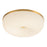 Kuzco Jada 12" Gold Dimmable LED Flush Mount, Brushed Gold/Opal Glass