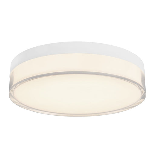 Kuzco Quara 7" Wht Dim LED Flush Mount, Wht - FM7-251-WH