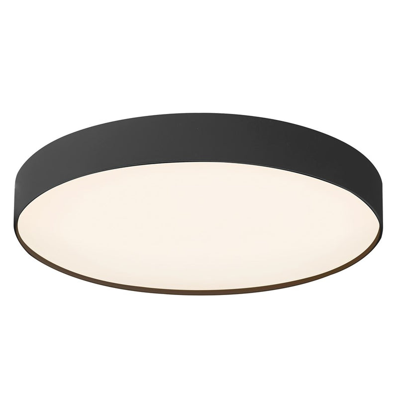 Kuzco Rynn 7" Blk Dim LED Flush Mount, Blk - FM7-286B-BK