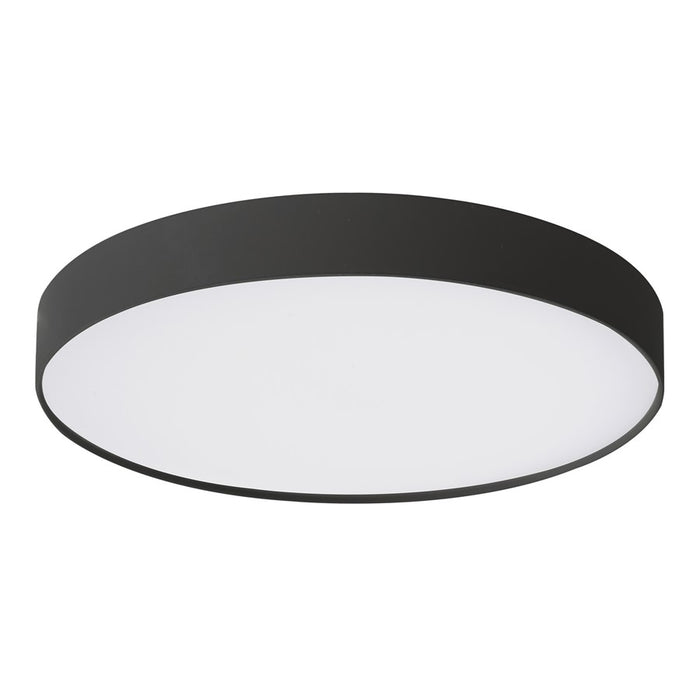 Kuzco Rynn 7" Black Dimmable LED Flush Mount, Black