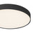 Kuzco Rynn 7" Black Dimmable LED Flush Mount, Black