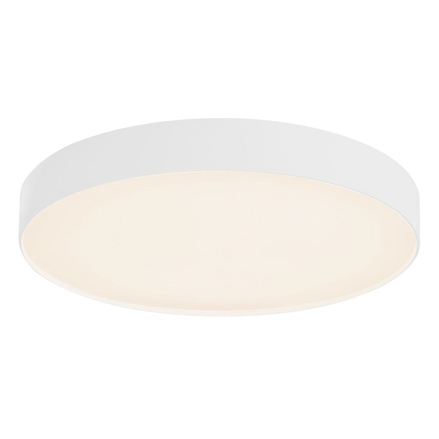 Kuzco Rynn 7" Wht Dim LED Flush Mount, Wht - FM7-286B-WH