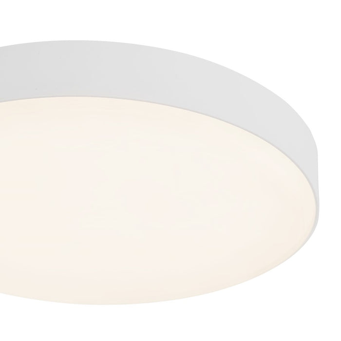 Kuzco Rynn 7" Wht Dimmable LED Flush Mount, White