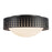 Kuzco Astoria 14" Black Flush Mount, Urban Bronze