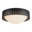 Kuzco Astoria 14" Black Flush Mount, Urban Bronze