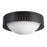 Kuzco Astoria 14" Black Flush Mount, Urban Bronze