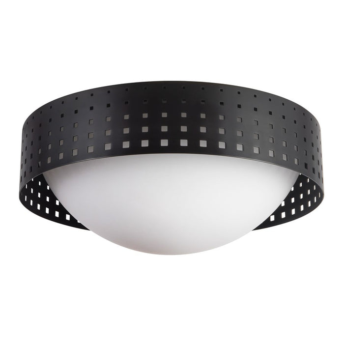 Kuzco Astoria 14" Black Flush Mount, Urban Bronze