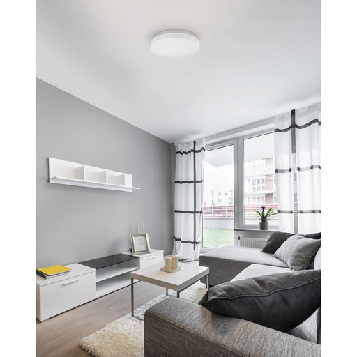 Kuzco Collins 11" LED Flush Mount, White - FM9711-WH-5CCT