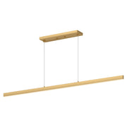 Kuzco Vega 56" Linear Pendant, Brushed Gold - LP10356-BG-2700K