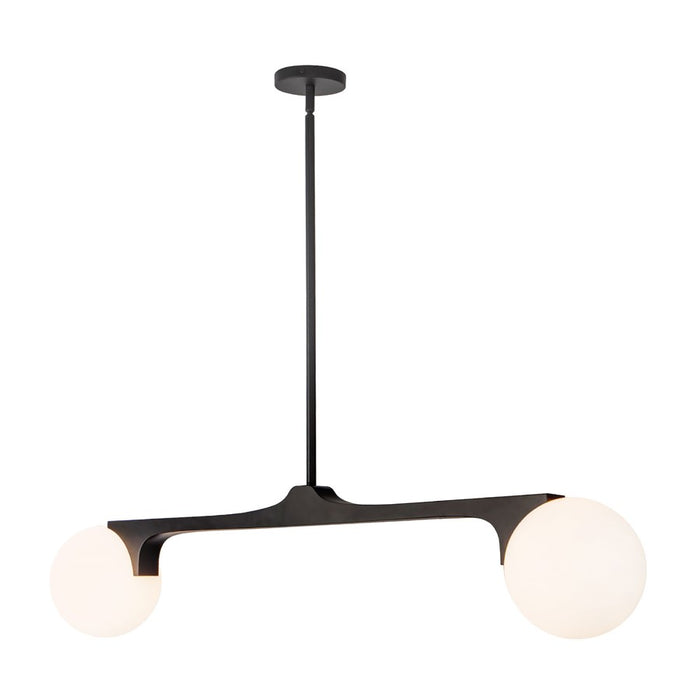 Kuzco Briar 47" Black Linear Pendant, Black