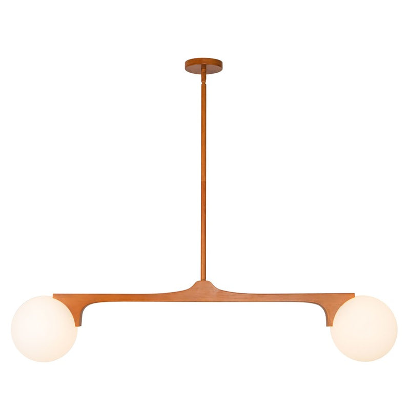 Kuzco Briar 47" Brown Linear Pendant, Teak - LP11546-TK