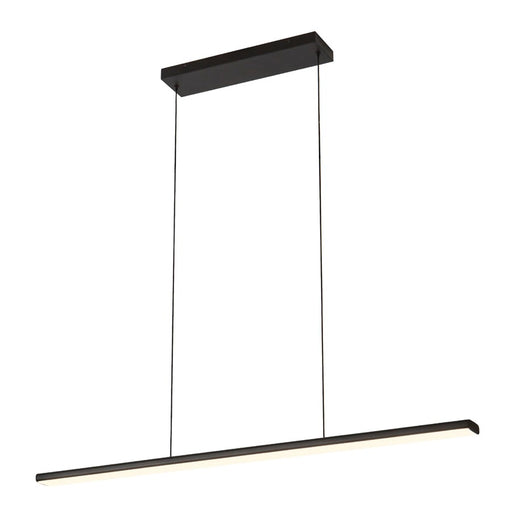 Kuzco Drift 45" Black Dimmable LED Linear Pendant, Black