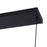 Kuzco Drift 45" Black Dimmable LED Linear Pendant, Black
