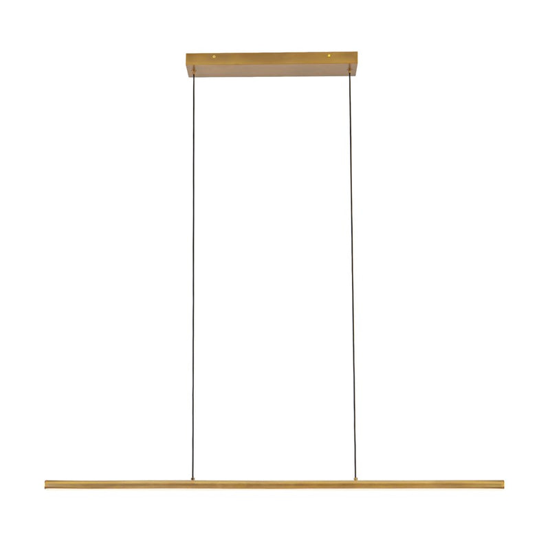Kuzco Drift 45" Brass Dim LED Linear Pendant, Vintage Brass - LP12245-VB