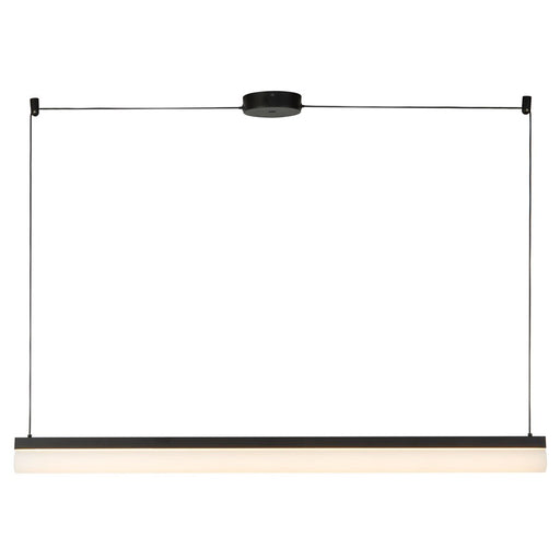 Kuzco Nio 45" Black Dimmable LED Linear Pendant, Black