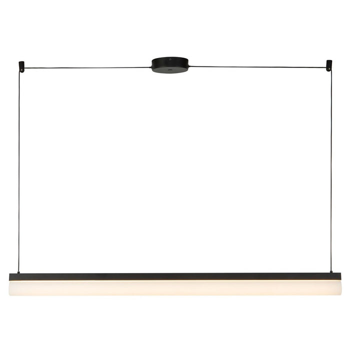 Kuzco Nio 45" Black Dimmable LED Linear Pendant, Black