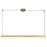 Kuzco Nio 45" Brass Dim LED Linear Pendant, Vintage Brass - LP13645-VB