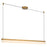 Kuzco Nio 45" Brass Dimmable LED Linear Pendant, Vintage Brass